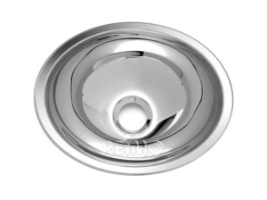 Umywalka stalowa okrągła - Oval S