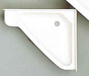 Umywalka narożna  415 x 350 x 60 mm
