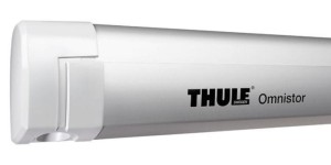 Markiza ścienna Omnistor 5200 Thule 5m srebrna.