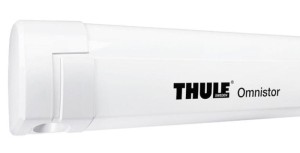 Markiza ścienna Omnistor 5200 White 5 m Mystic Grey - Thule.