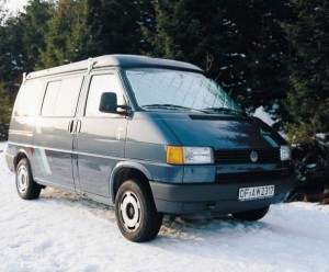Mata termiczna na tylną szybę podwójne drzwi Isoflex do VW T4 (1990 r)