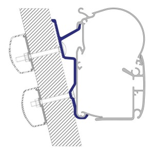 Adapter do markizy ściennej Fiat Ducato PW1100 / PW1500 3,5 m - Dometic