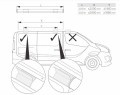 Adapter do markizy ściennej PW - Vivaro / Traffic / Talento / NV300 - Dometic