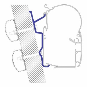 Adapter do markizy ściennej Serii 5 Ducato / Jumper / Boxer H3 3,5 m - Dometic