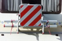Tablica odblaskowa na bagażnik Zebra Alu - Brunner