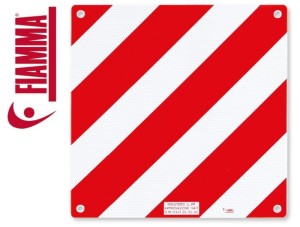 Tablica ostrzegawcza Alu Signal Fiamma - Włochy.