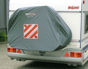 Pokrowiec na bagażnik rowerowy 2 Bike Cover Front - EuroTrail