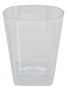 Szklanka do wody kwadratowa Square water glass 330 ml - EuroTrail
