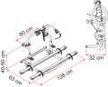 Bagażnik rowerowy Carry Bike Pro C - Fiamma