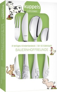Sztućce dla dzieci Farm Friends Kuppels
