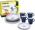 Zestaw obiadowy Lunch Box Blue Ocean Anti Slip 16 - Brunner