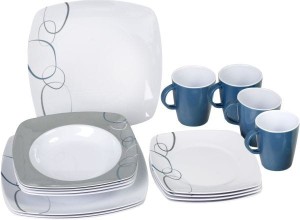 Zestaw obiadowy Melamin Set Cascade - Brunner