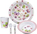 Zestaw obiadowy dla dzieci Kid Set Butterfly Girl 3+ - Brunner