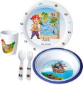 Zestaw obiadowy dla dzieci Jack Kids Boy 3+ - Brunner