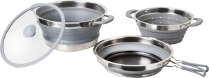 Zestaw garnków składanych Volcano Pasta al Volo Fold-Away - Brunner