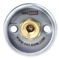 Adapter do napełniania gazu Gasbank Dish-din