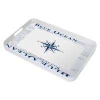 Taca z melaminy Blue Ocean kwadratowa - Brunner