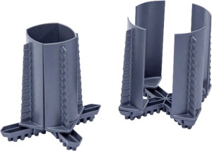 Uchwyt na butelkę Purvario Dörr można dopasować do rozmiaru butelki.