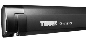 Markiza ścienna Thule Omnistor 5200 Anthracite Mystic Grey o długości 260 cm.