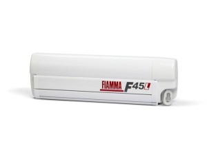 Markiza ścienna F45L Fiamma Polar White Royal Grey 5m.