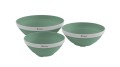 Zestaw misek składanych zielonych Collaps Bowl Set marki Outwell.