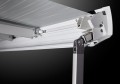 System odprowadzania wody w markizie ściennej Omnistor 5200 White.