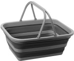 Wiaderko składane Holdall Fold-Away 16 l szare - Brunner