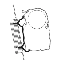 Adapter do markizy Omnistor serii 5/8 Ford Transit High Roof - Thule