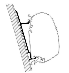 Adapter do markizy ściennej Omnistor 5/8 do Fiata Ducato H3.