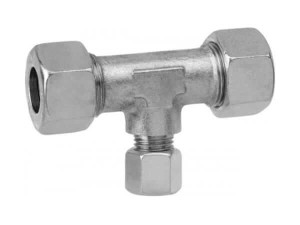 Trójnik redukcyjny do instalacji gazowej 10 x 8 x 10 mm GOK.