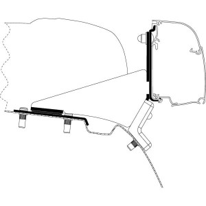 Adapter do T 4200 Mercedes Vito SCA Thule.