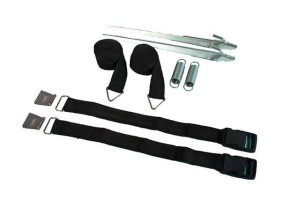 Pasy przeciwwietrzne Tie Down S CS Black Fiamma.