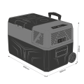 Wymiary lodówki BCX30 Carbon Yolco.