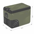 Wymiary KX40 Green Yolco.
