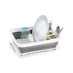 Składana suszarka do naczyń Dropper Foldaway z tacką - Brunner