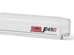 Markiza ścienna Fiamma F45S biała do VW T5/T6 California.