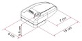 Wymiary blokady Safe Door Frame.