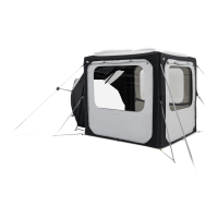 Ściana z moskitierą Mesh Panel do przedsionka Dometic Hub - Dometic