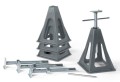 Podpory do poziomowania kampera i przyczepy Jack plastic set Fiamma.