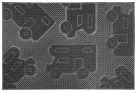 Wycieraczka kamper czarna 40x60 cm - Arisol