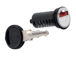 2 cylinderki w zestawie z kluczykami 2 szt.