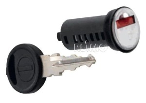 Cylinderki 8 szt. + kluczyki 2 szt. Zadi