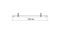 Wymiary rynienki Rail Plus Fiamma.