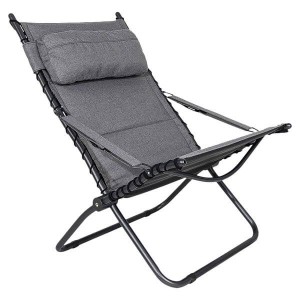 Krzesło turystyczne AP/262 Tex-Comfort jasnoszare - Crespo