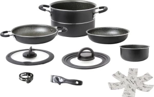 Garnki kempingowe Set Pirate NG 7+1 Ø22 cm - Brunner