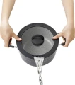 Garnki kempingowe Set Pirate NG 7+1 Ø22 cm - Brunner