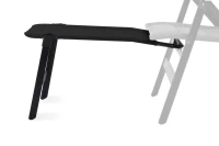 Podnóżek Piedemonte czarny do krzeseł Florence/Cortina - Dometic