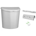 Kosz na śmieci Pillar XL szary - Brunner