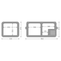 Przenośna lodówka kompresorowa dwustrefowa DualZone CFX5 95DZ – Dometic